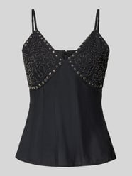 Top na ramiączkach o kroju regular fit z mieszanki wiskozy model 'HEATHER' od VERO MODA - 20
