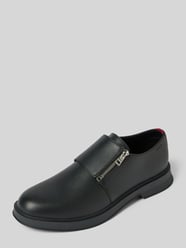 Buty skórzane z paskiem monk strap model ‘Lenner’ od HUGO - 20