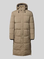 Steppjacke mit Kapuze und seitlichen Reißverschlüssen von Christian Berg Men - 28