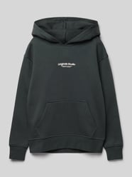 Loose Fit Hoodie mit Känguru-Tasche von Jack & Jones Grün - 43