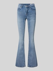 Slim Fit Bootcut-Jeans aus Baumwoll-Mix Modell 'FLASH' von Vero Moda Blau - 11