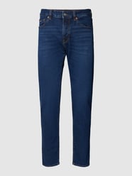 Jeans mit Label-Detail Modell 'Maine' von BOSS Orange Blau - 8