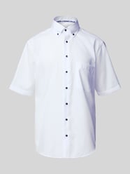 Comfort fit zakelijk overhemd met button-downkraag van ETERNA - 26