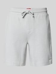Regular Fit Sweatshorts mit Strukturmuster Modell 'Austin' von HUGO - 9