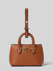 Zawieszka ze skóry z aplikacją z metką od Lauren Ralph Lauren - 16