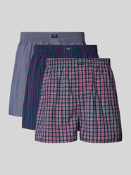 Boxershorts mit elastischem Bund im 3er-Pack von MCNEAL Blau - 9