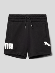 Sweatshorts mit Label-Details Modell 'POWER' von Puma Schwarz - 46