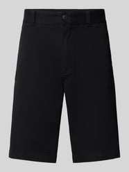 Regular fit bermuda met achterzakken, model 'Dante' van Hugo Blue - 25