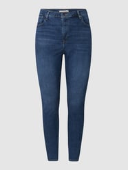PLUS SIZE Super Skinny Fit Jeans mit Stretch-Anteil Modell 'Mile High'  von Levi’s® Plus Blau - 27