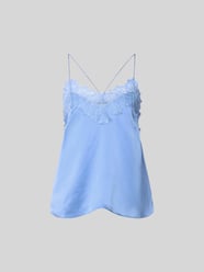 Bluse aus Satin mit Spitzenbesatz von Iro - 24