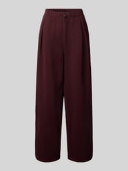 Spodnie dresowe o kroju regular fit z mieszanki bawełny od Lacoste Sport - 4