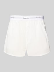 Relaxed Fit Pyjama-Shorts mit elastischem Label-Bund von Calvin Klein Underwear - 11