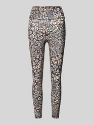 Slim fit sport-legging met bloemig patroon model 'FARM LEGGINGS' van adidas Sportswear - 1
