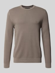 Pullover mit Logo-Stitching von Marc O'Polo - 5