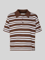 Regular Fit Poloshirt mit Woll-Anteil Modell 'Mulann' von Neo Noir - 27
