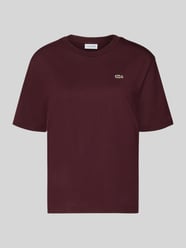 t-shirt o kroju relaxed fit z czystej bawełny od Lacoste - 26