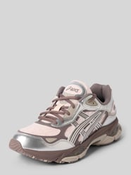 Sneakersy z wiązaniem model 'GEL-NYC 2.0' od ASICS Fuksjowy - 8