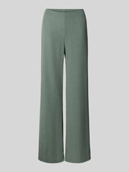 Broek met structuurpatroon en elastische tailleband van Christian Berg Woman - 3