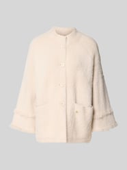 Kardigan rozpinany z fakturą bouclé od s.Oliver BLACK LABEL - 46