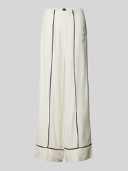 Pyjama-Hose mit Label-Stitching Modell 'Brenda' von BOSS Beige - 18