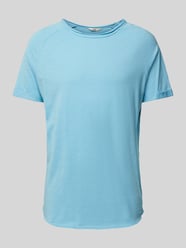 T-Shirt mit Rundhalsausschnitt Modell 'KAS' von Redefined Rebel Blau - 24