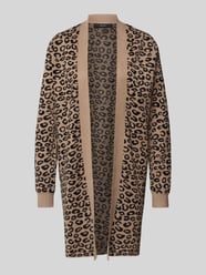 Regular Fit Cardigan aus Viskose-Mix Modell 'NANCY' von Vero Moda Beige - 9