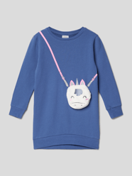 Sweatshirt met siergarnering van Name It Blauw / turquoise - 41