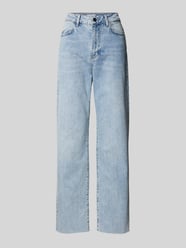 Wide Leg Jeans mit Fransen von Rich & Royal Blau - 20