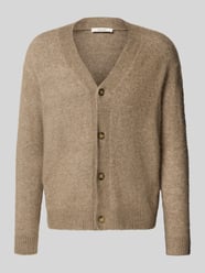 Relaxed fit gebreid jack met alpacawol, model 'RAI' van SELECTED HOMME - 14