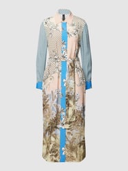 Midikleid mit Allover-Muster von Marc Cain Rosa - 14
