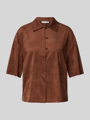 Regular Fit Bluse mit durchgehender Knopfleiste von Christian Berg Woman - 32