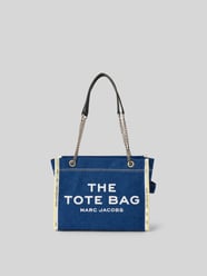 Tote Bag mit Label-Print von Marc Jacobs Blau - 3