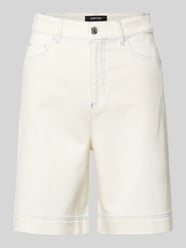 Jeansshorts mit Eingrifftaschen von Marc Cain - 43
