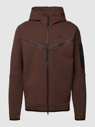 Sweatjacke mit Label-Print von Nike Braun - 10