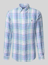 Koszula casualowa o kroju regular fit z czystego lnu od Polo Ralph Lauren - 7