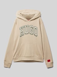 Hoodie mit Kapuze von HUGO Beige - 1