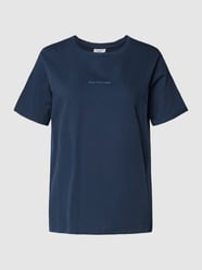 T-Shirt mit Logo-Print von Marc O'Polo Denim Blau - 18