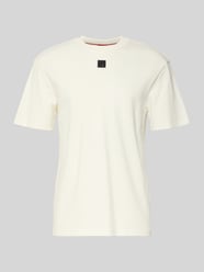 Regular fit T-shirt van puur katoen, model 'DALILE' van HUGO Beige - 48