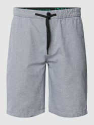 Regular Fit Bermudas mit Tunnelzug  Modell 'yarn' von Tom Tailor Denim Grau - 30