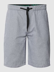 Regular Fit Bermudas mit Tunnelzug  Modell 'yarn' von Tom Tailor Denim Grau - 22