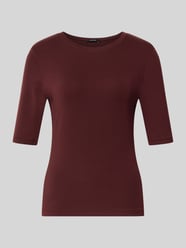 Slim Fit T-Shirt mit Woll-Anteil Modell 'Sorela' von OPUS Bordeaux - 34