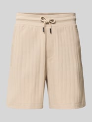 regular fit short met tunnelkoord model 'JUANITO' van JOOP! COLLECTION Beige - 2