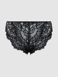 Slip aus Spitze von Wolford Grau / Schwarz - 40