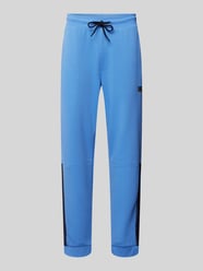 Sweatpants mit Label-Print Modell 'NATURAL' von EA7 Emporio Armani Blau - 26