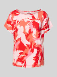 T-shirt o kroju relaxed fit z mieszanki wiskozy od s.Oliver RED LABEL - 3