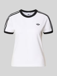 Slim Fit T-Shirt aus Baumwoll-Mix von adidas Originals - 7