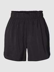 Shorts mit elastischem Bund Modell 'QUEENY' von Vero Moda Schwarz - 48