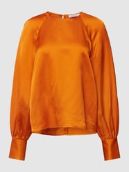 Blouse met ronde hals van Marc O'Polo Oranje - 34