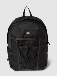 Rucksack mit Label-Patch von Dickies Grau / Schwarz - 9