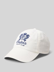 Czapka z daszkiem z wyhaftowanym logo od Polo Ralph Lauren - 32